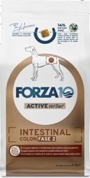 FORZA10 Active VETdiet Dog INTESTINAL COLON Fase-2 ФОРЦА 10 вет.диета для собак всех пород для профилактики колитов, экзокринной недостаточности поджелудочной железы Стадия-2 ИНТЕСТИНАЛ КОЛОН 4 кг